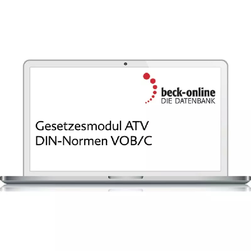 beck-online Gesetzesmodul ATV DIN-Normen VOB/C