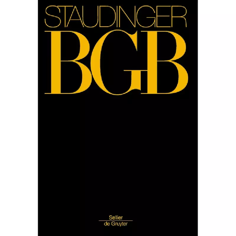 BGB - Bürgerliches Gesetzbuch - Buch 3: Sachenrecht §§ 854-882