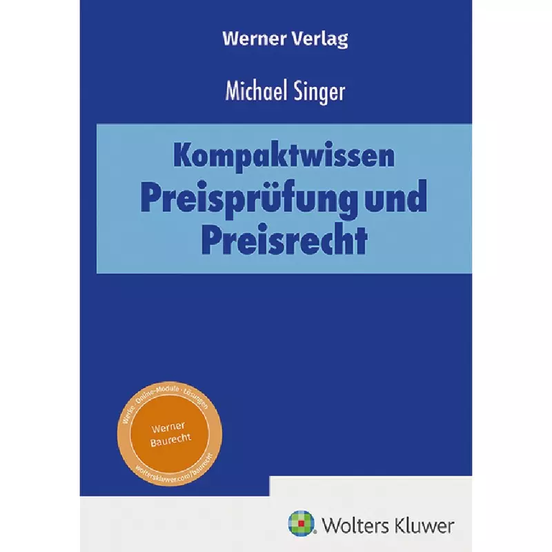 Kompaktwissen öffentliches Preisrecht aus der Praxis