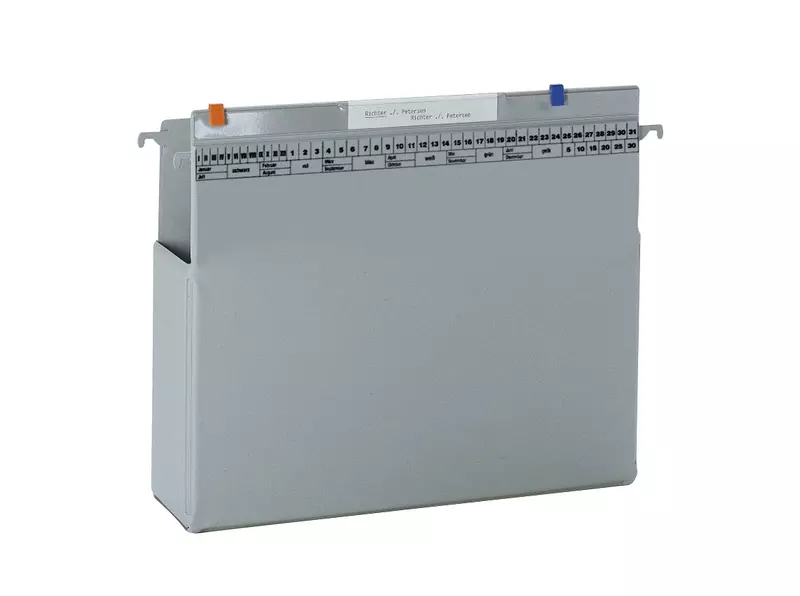 SoldanPlus Hängebox CLASSIC DIN A4, Rückenbreite 80 mm, grau