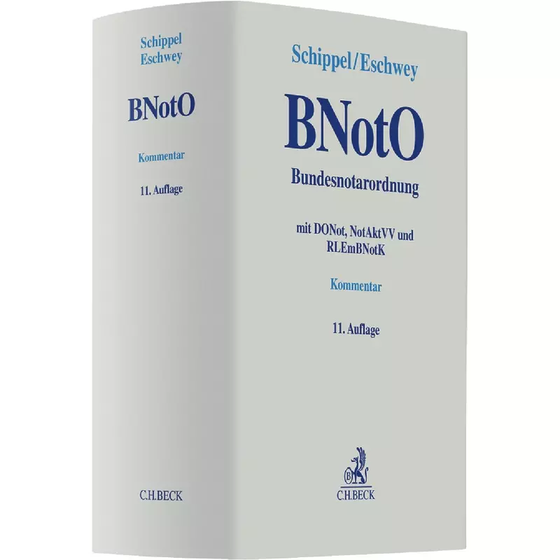 Bundesnotarordnung: BNotO