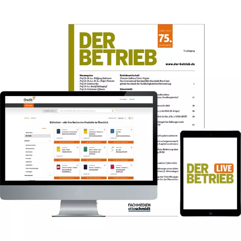 DB - DER BETRIEB  -  Abonnement