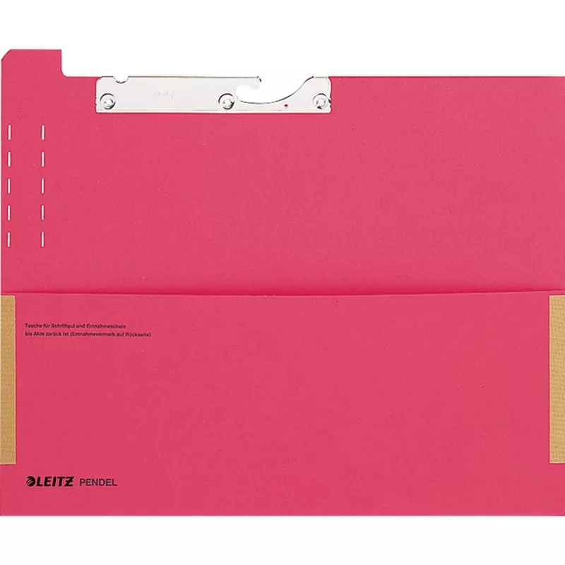 Leitz Pendeltasche 250/265x318mm 320g Karton rot