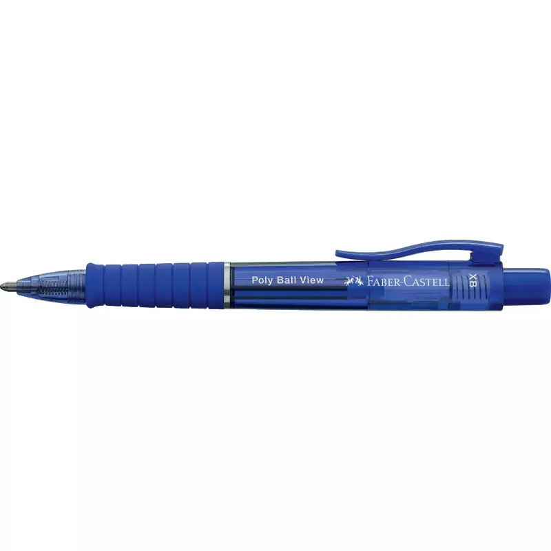 FABER-CASTELL Druckkugelschreiber Poly Ball View 1457 XB