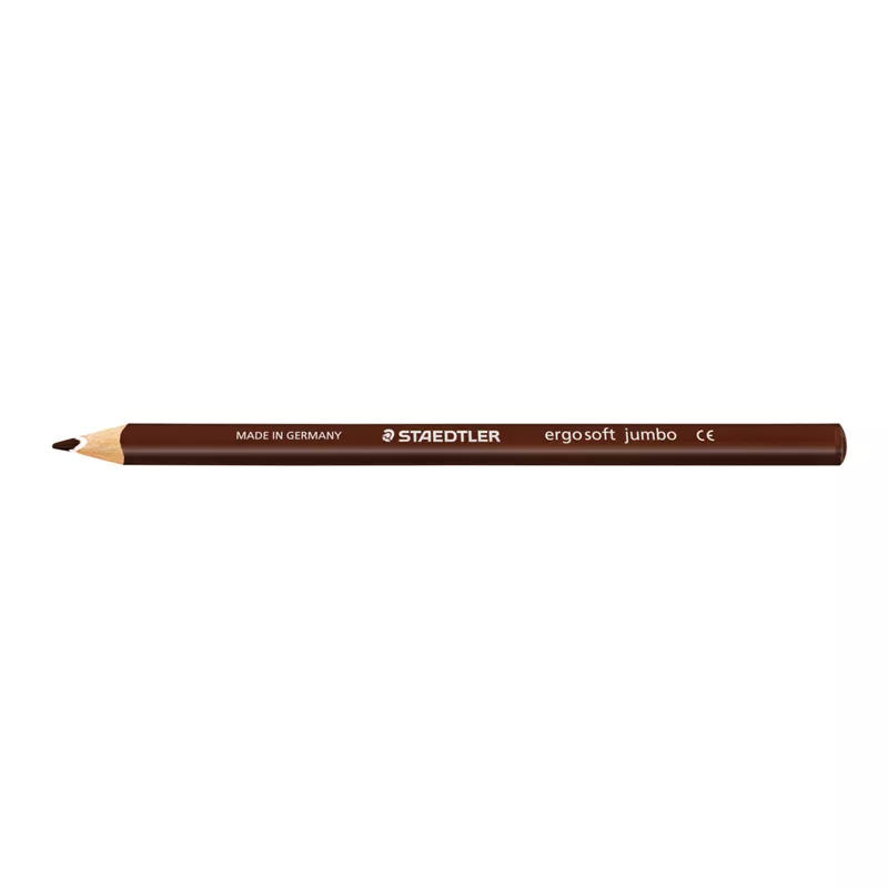Farbstift ergo soft® jumbo, 4mm, v.-Dyke-braun STAEDTLER 158-76