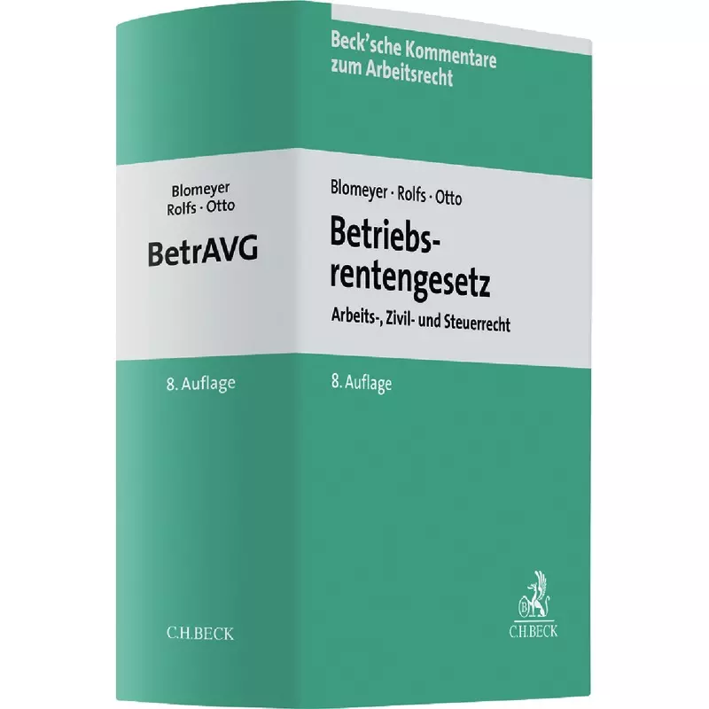 Betriebsrentengesetz: BetrAVG