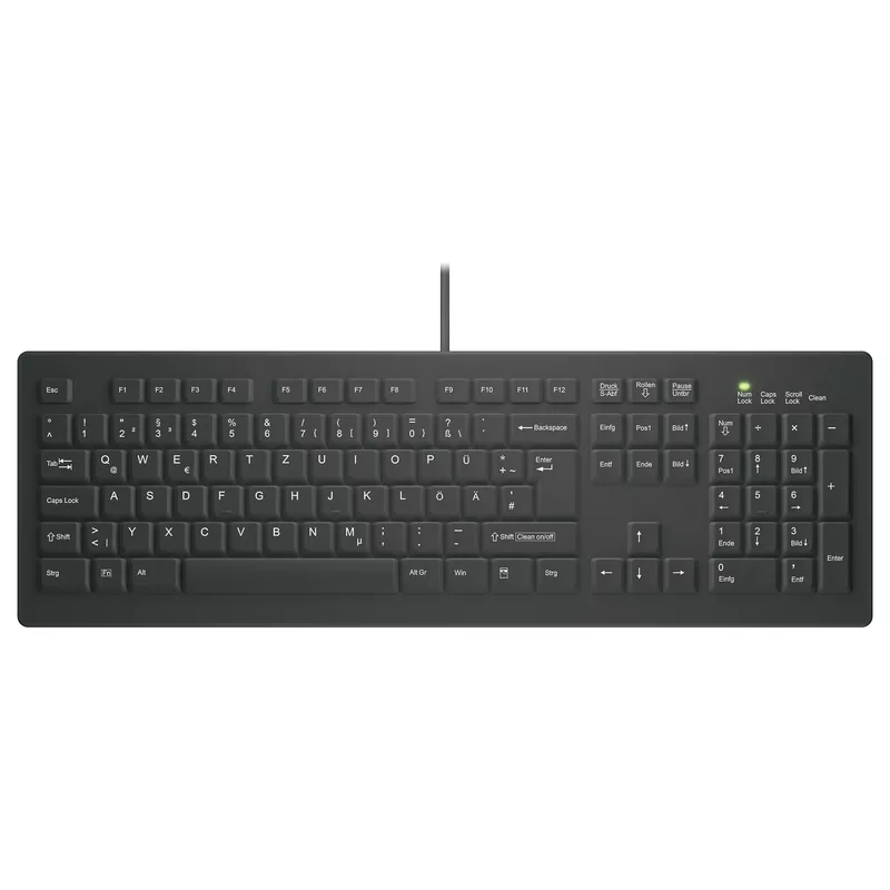 Cherry ACTIVE KEY MTA AK-C8100 Corded DE-Layout schwarz