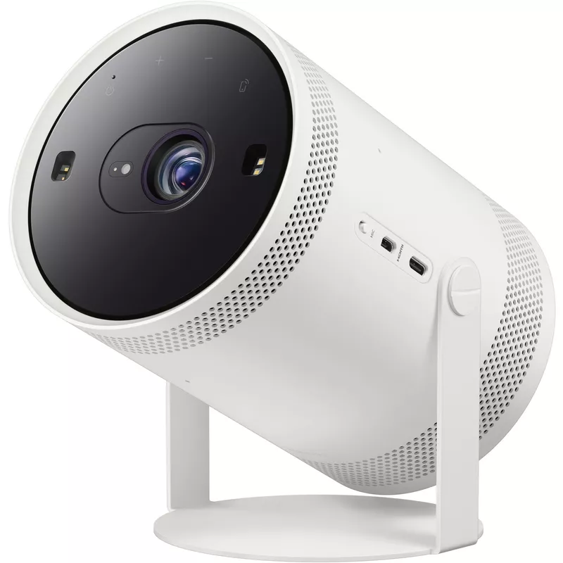 (1920x1080) Samsung Freestyle SP-LFF3CLA DLP LED 16:9 230-Lumen USB-C Wi-Fi Speaker Full HD White
