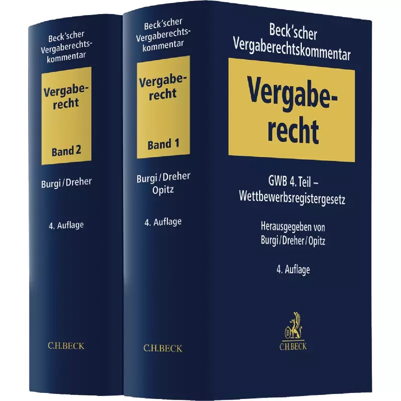 Beck'scher Vergaberechtskommentar - Gesamtwerk
