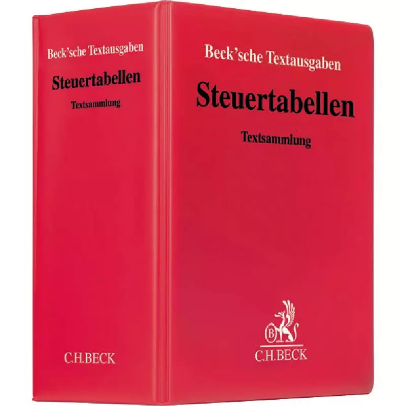 Steuertabellen - ohne Fortsetzungsbezug