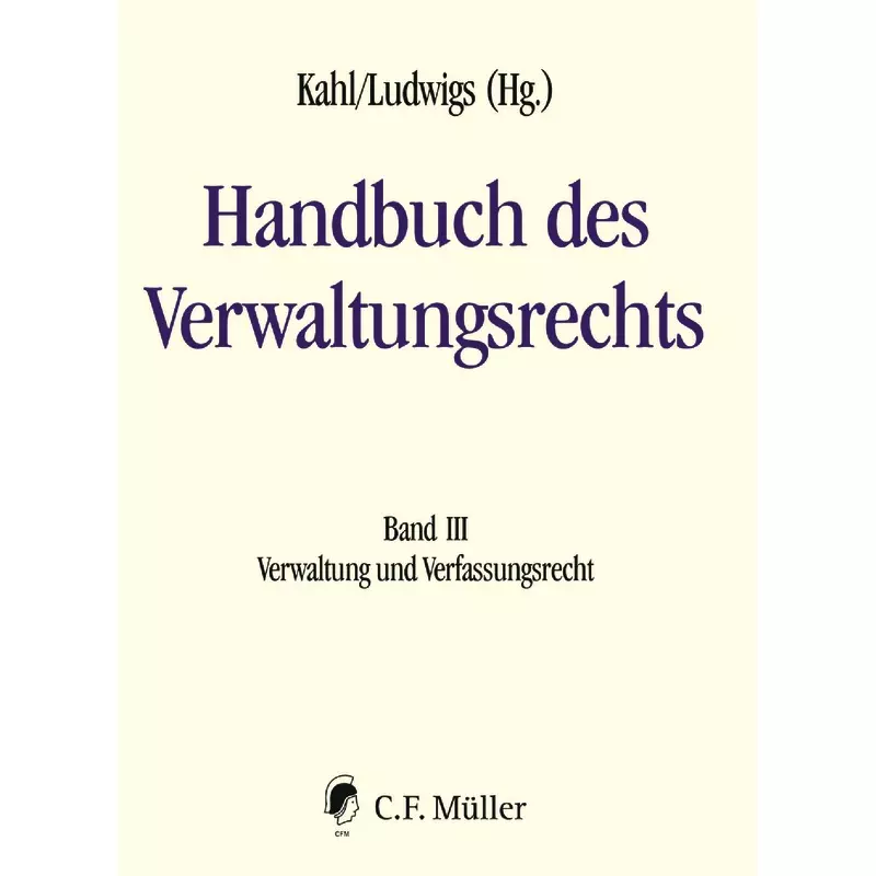 Handbuch des Verwaltungsrechts Band III