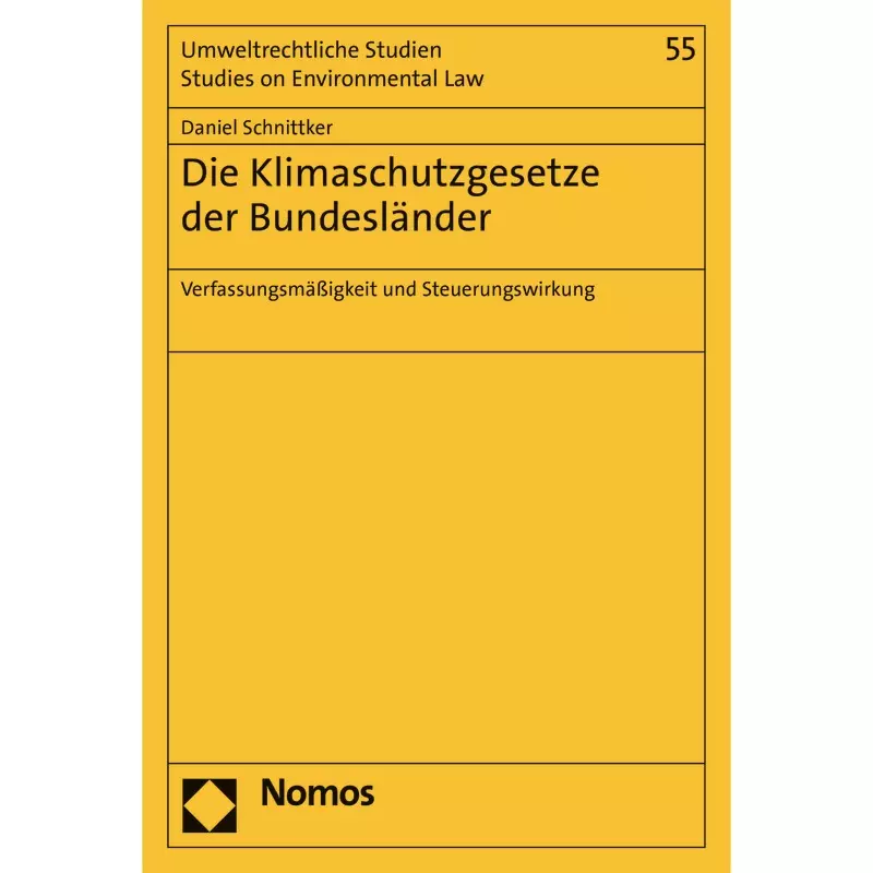 Die Klimaschutzgesetze der Bundesländer
