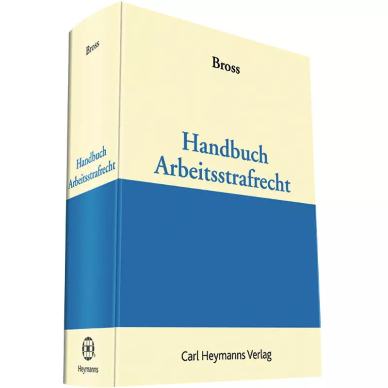 Wolters Kluwer Handbuch Arbeitsstrafrecht online