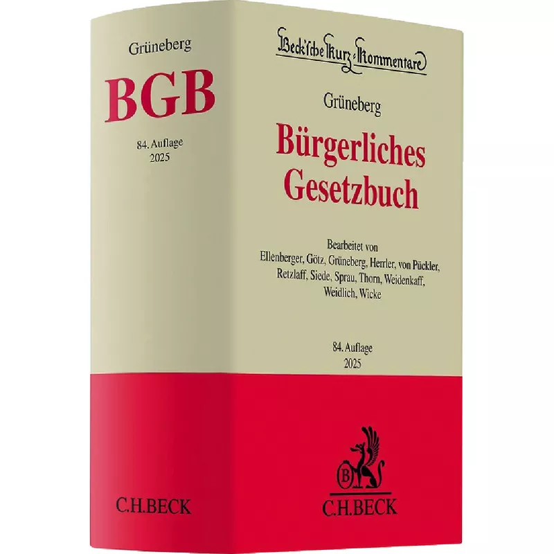 Bürgerliches Gesetzbuch - BGB - Antiquarische Ausgabe