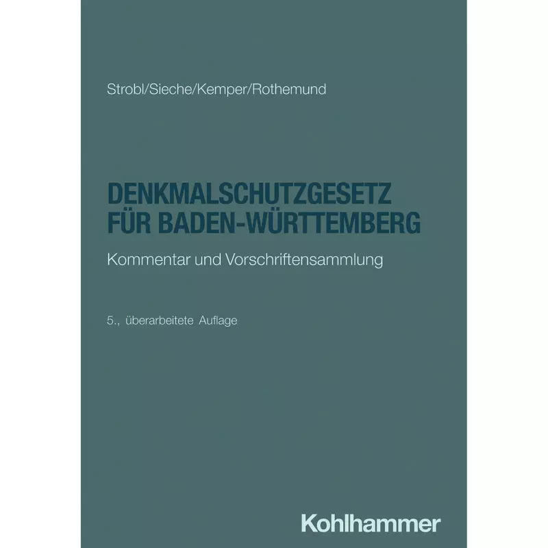 Denkmalschutzgesetz für Baden-Württemberg