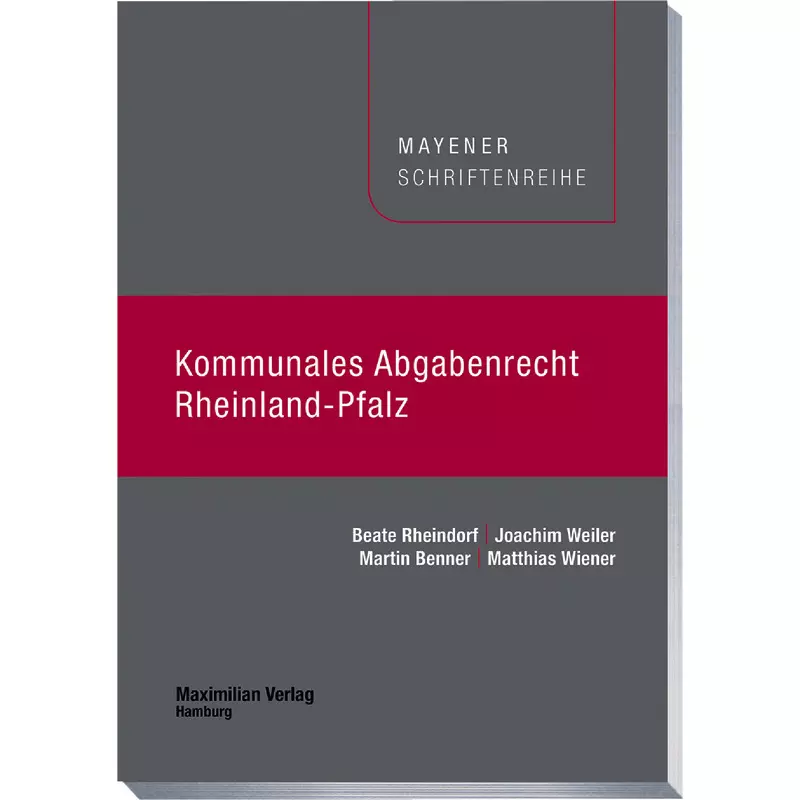 Kommunales Abgabenrecht Rheinland-Pfalz
