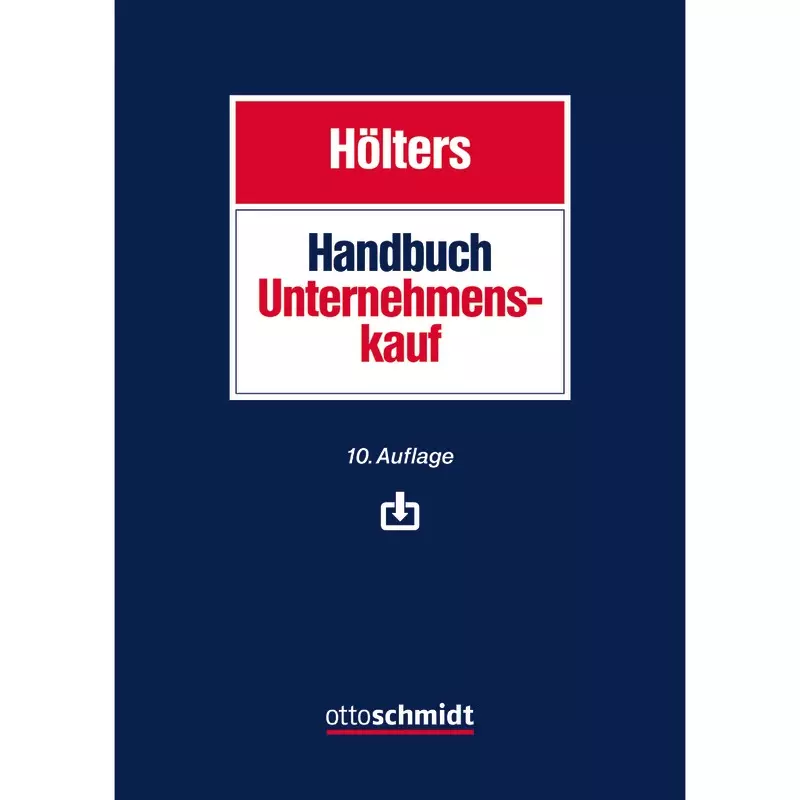 Handbuch Unternehmenskauf
