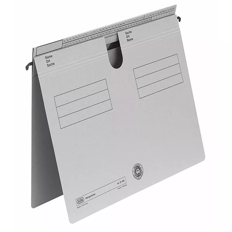 Elba Hängehefter DIN A4 kaufm./Amtsheftung Karton gr