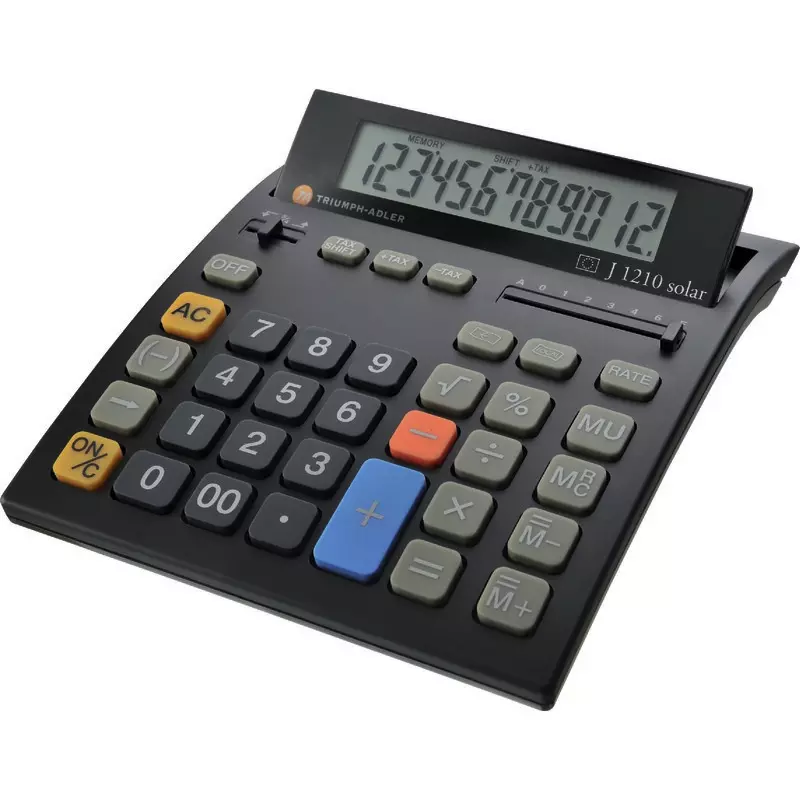 TA Triumph-Adler Tischrechner J1210 Solar