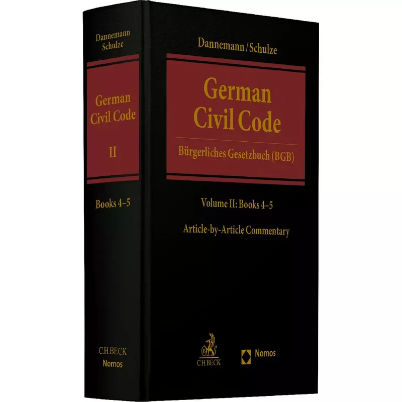 German Civil Code Volume II Bürgerliches Gesetzbuch (BGB)