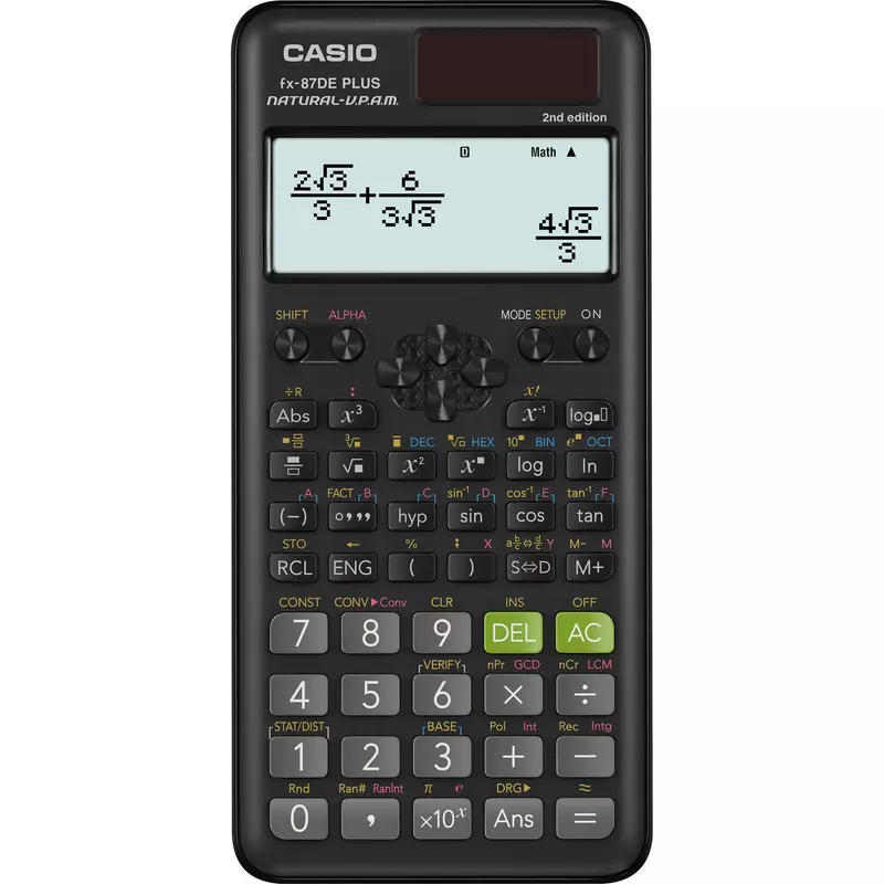 Casio Taschenrechner FX-87DEPLUS-2-W