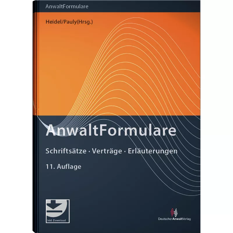 AnwaltFormulare Mängelexemplar