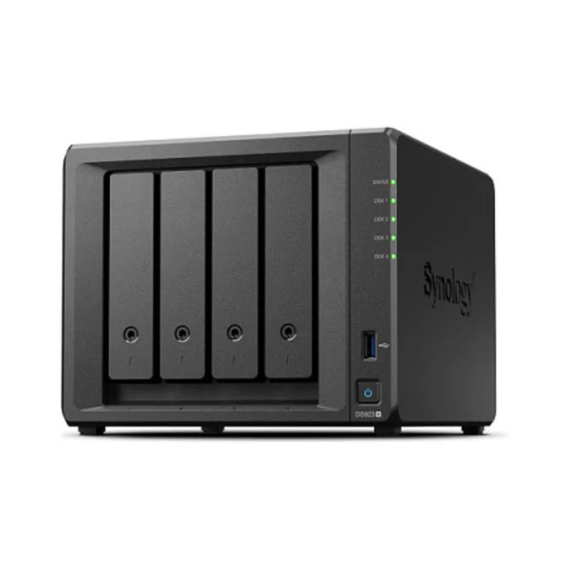 4-Bay Synology DDR4 ECC 2x USB3.2-I 1 DS923+ 4GB RAM