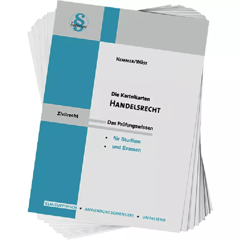 Karteikarten Handelsrecht