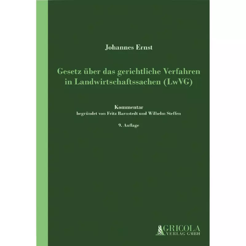 Gesetz über das gerichtliche Verfahren in Landwirtschaftssachen (LwVG)