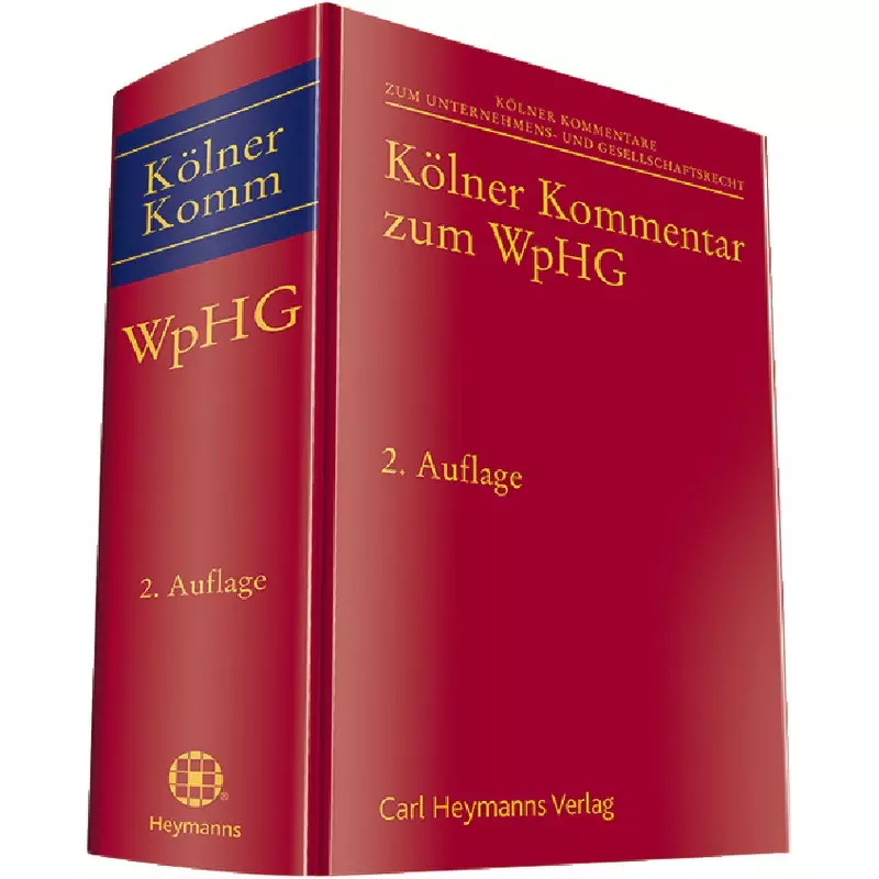 Wolters Kluwer Kölner Kommentar zum WpHG online