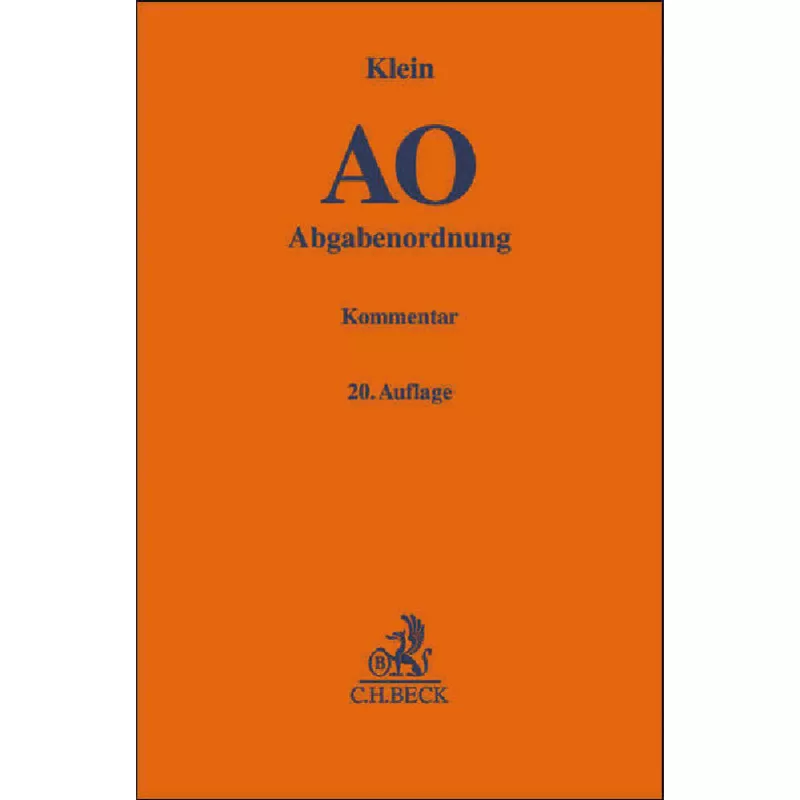 Abgabenordnung - AO