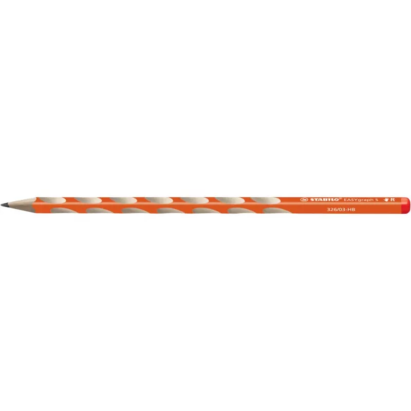 Bleistift EASYgraph S Rechtshänder, HB, orange STABILO 326/03-HB