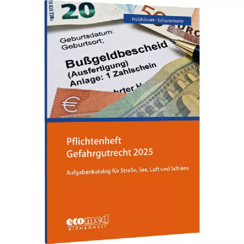 Pflichtenheft Gefahrgutrecht