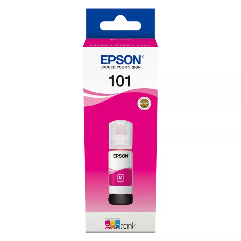 EPSON 1LB EcoTank Magenta ink bottle