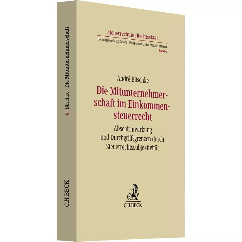 Die Mitunternehmerschaft im Einkommensteuerrecht