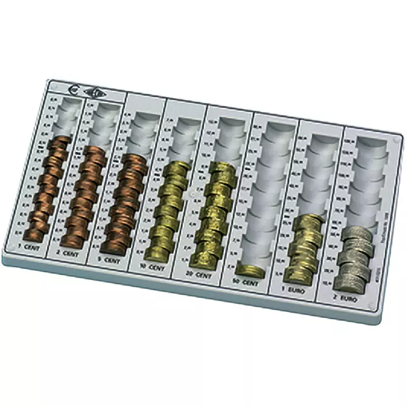 WEDO Geldzählbrett ECO II 160100837 328x178x31mm lichtgrau