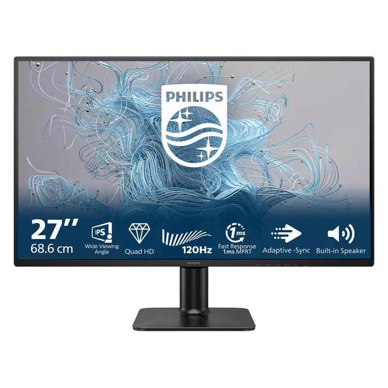 68,6cm/27 (2560x1440) Philips 27E2N2500/00 WQHD IPS 1ms 120Hz HDR