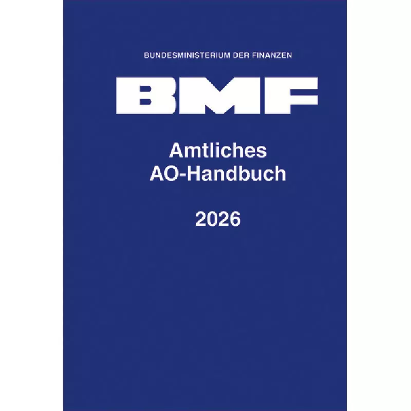 Amtliches AO-Handbuch 2026