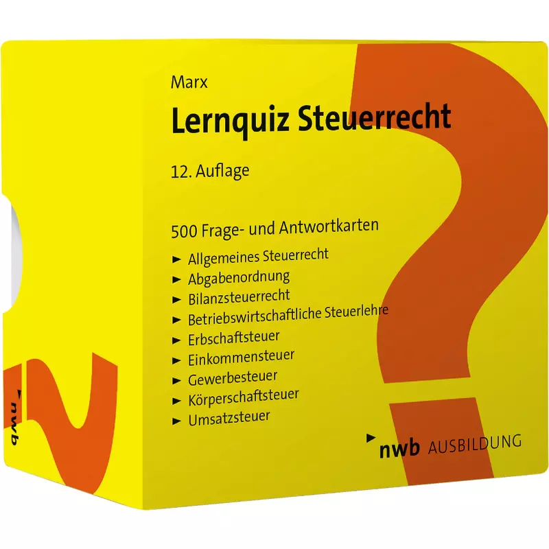 Lernquiz Steuerrecht