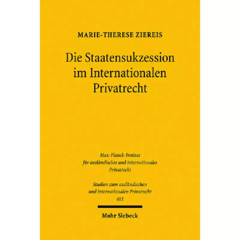 Die Staatensukzession im Internationalen Privatrecht