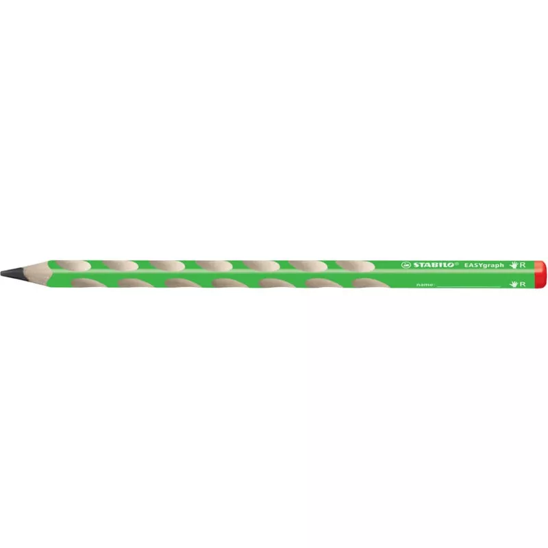 Bleistift EASYgraph Rechtshänder, 2B, grün STABILO 322/04-2B