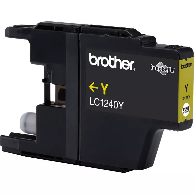 Brother Tintenpatrone LC1240Y, gelb