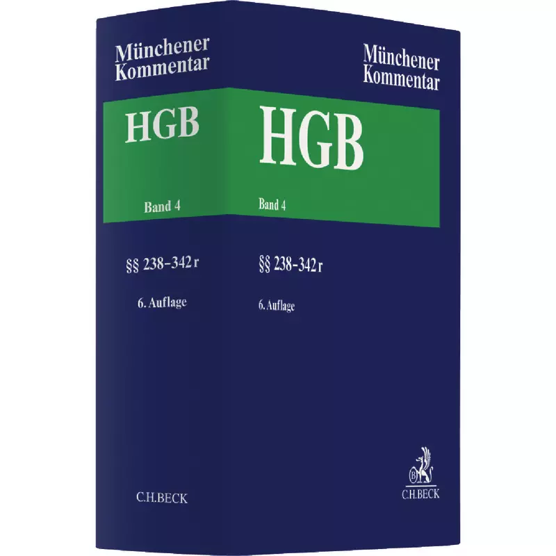 Münchener Kommentar zum Handelsgesetzbuch: HGB Band 4