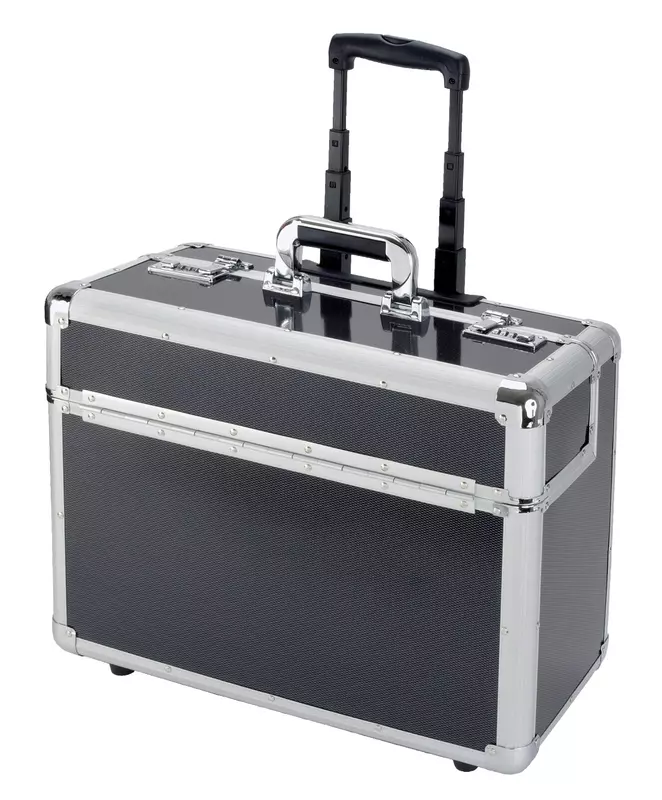 ALUMAXX Pilotenkoffer OMEGA C-2 Carbon Look, 40 Liter, Laptopfach 15,6''