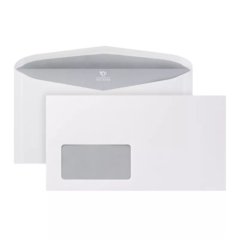 Posthorn Briefumschlag 235x125mm mF ws 1000 St.