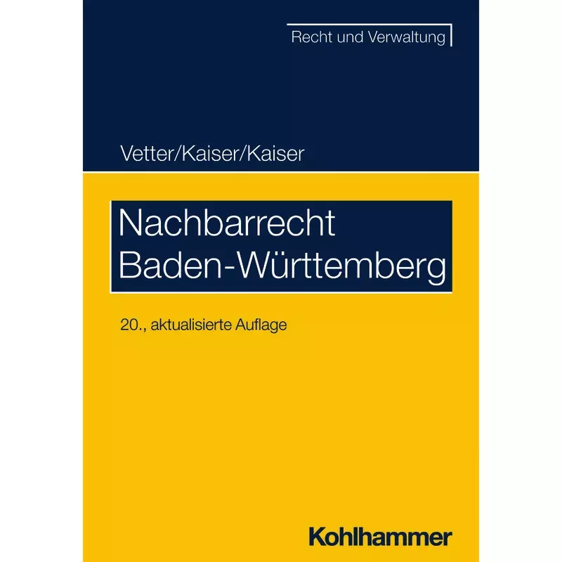 Das Nachbarrecht in Baden-Württemberg