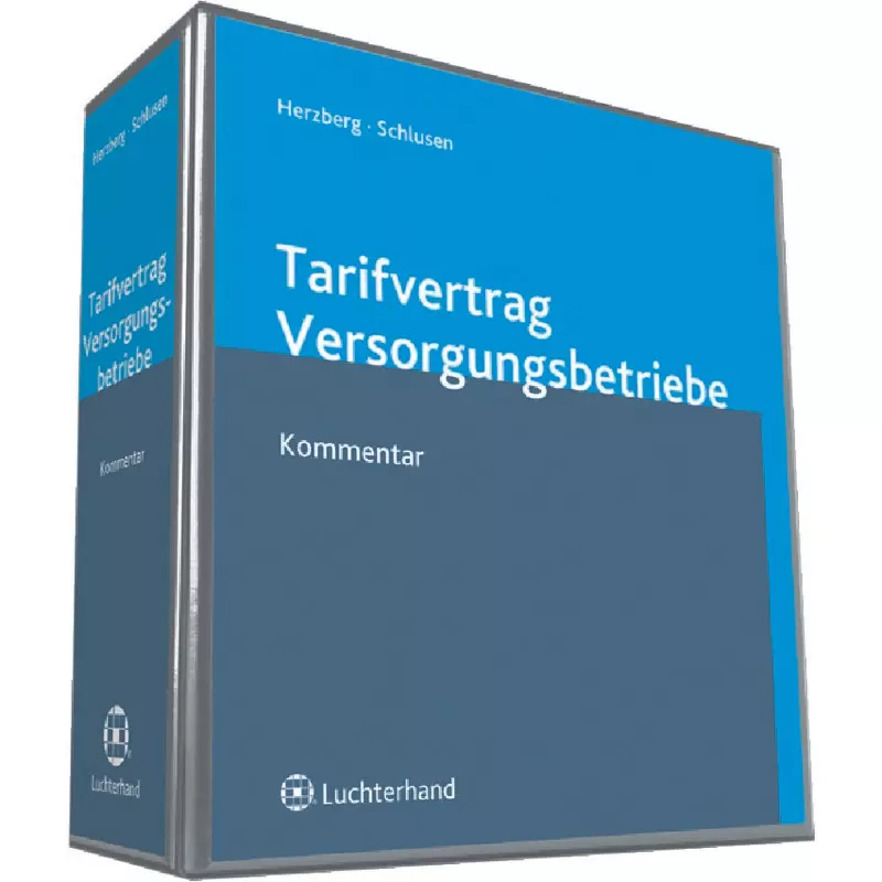 Wolters Kluwer Tarifvertrag Versorgungsbetriebe - Kommentar online
