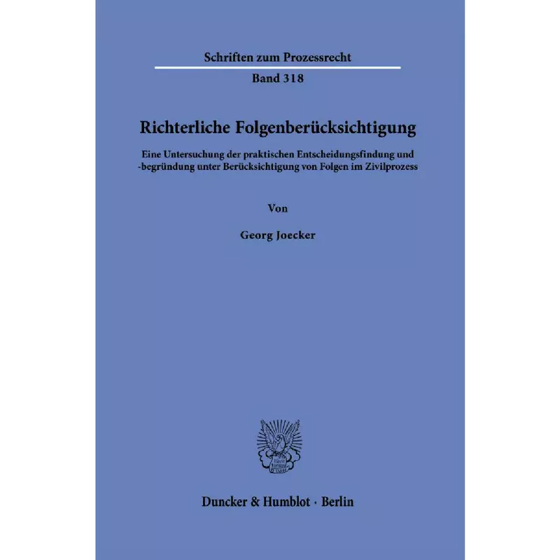 Richterliche Folgenberücksichtigung