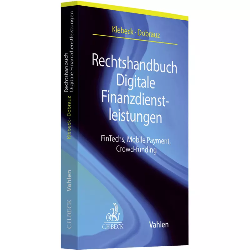 Rechtshandbuch Digitale Finanzdienstleistungen