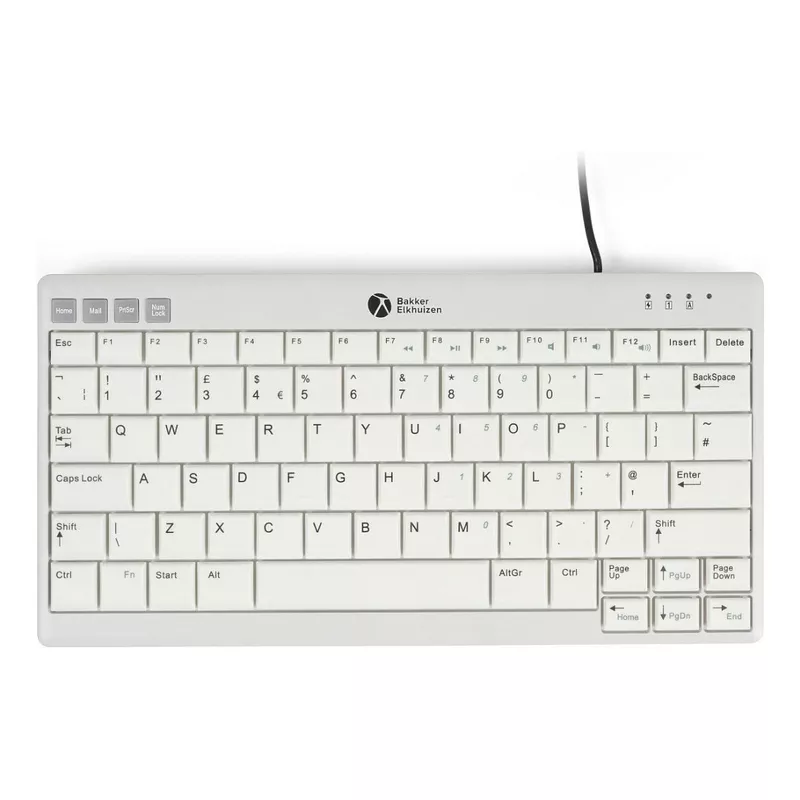 BakkerElkhuizen Tastatur Ultraboard 950 V2 Compact UK Layout retail